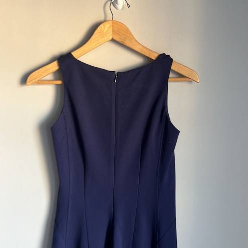 MM.LaFleur  | Lydia Twist Strap Sheath Dress Midnight Blue