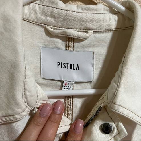 Pistola NEW  mandy oversized shacket in macadamia