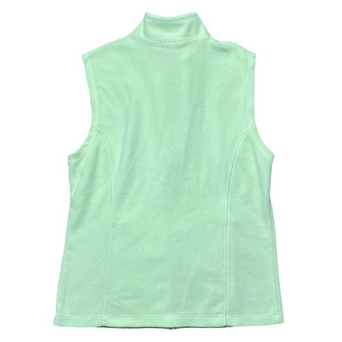 L.L.Bean  Classic Fleece Vest Lime Green Small