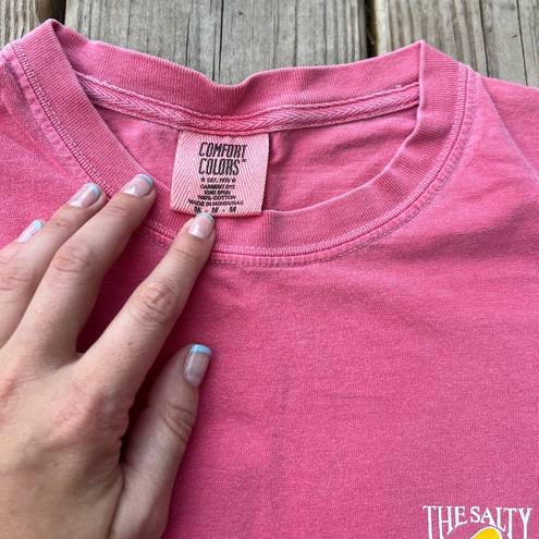 Comfort Colors the salty dog cafe | medium red/pink t-shirt