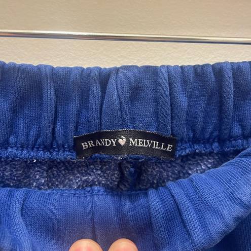 Brandy Melville Blue Sweatpants - one size