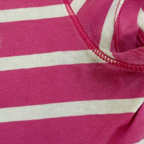 Gilly Hicks  pink striped t shirt