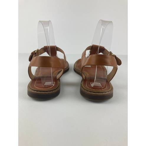 Tommy Hilfiger  Burke Tan Flat Sandal Women's Size 8.5 M