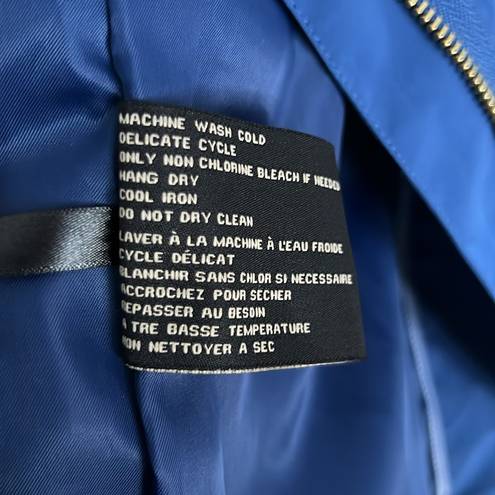 Cole Haan  Blue Raincoat Jacket Size L