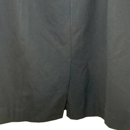 Loft Ann Taylor  Black Straight Pencil Skirt Size 8