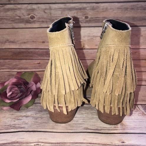 All Saints Salerno Fringe Boots Size 37 NWOB