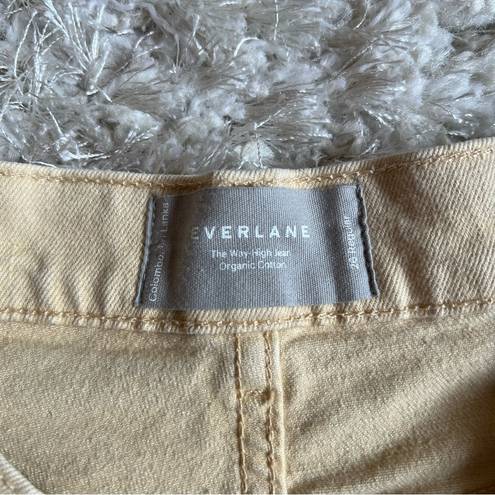 Everlane  Way-High Jeans in Soy Bean Size 26 Regular