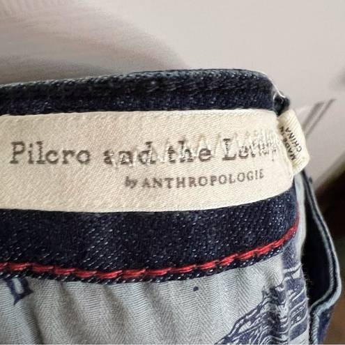 Pilcro and the Letterpress  Anthro Womens Denim High Rise Legging Crop Size 28