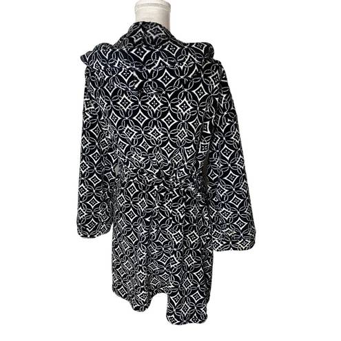 Vera Bradley  Concerto Hooded Fleece Robe Small Medium