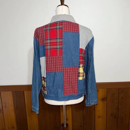 Susan Bristol Darling Vintage 90s  Patchwork Denim Jacket!
