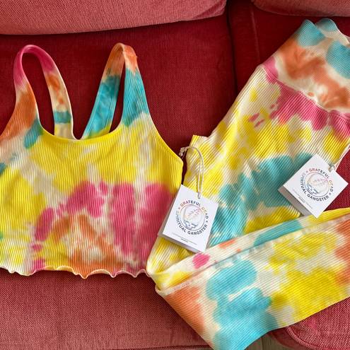 Spiritual Gangster X Grateful Dead Tie Dye Workout Set