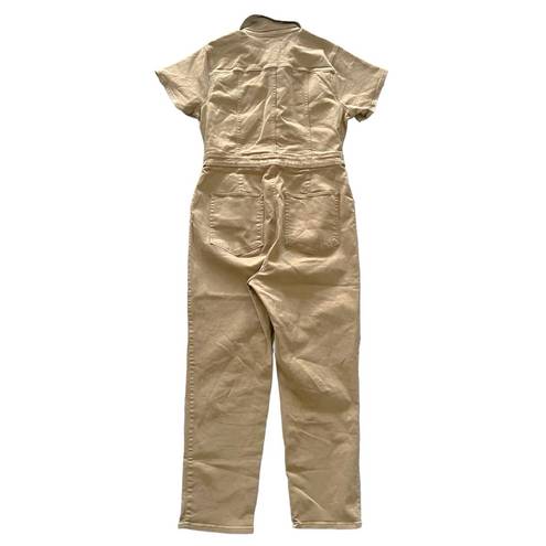 Good American  Fit For Success Jumpsuit, Khaki Size 5 (2X) New with Tag