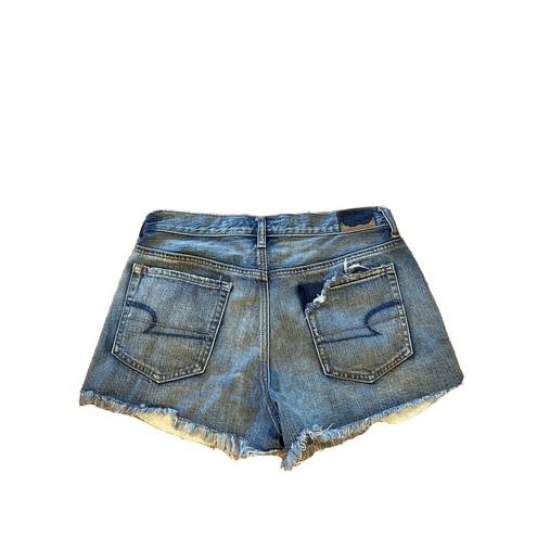 American Eagle  Distressed  Vintage Hi-Rise Festival Short Size 8