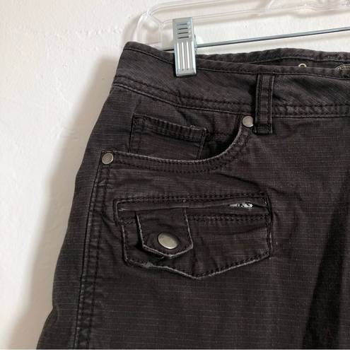 Bermuda ZENIM DARK GRAY CARGO  SHORTS