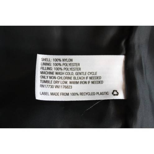 Universal Threads Universal Thread Puffer Jacket Women's Medium Dark Blue Water Resistant