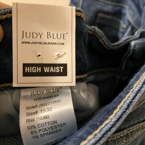 Judy Blue  High Rise Button Fly Skinny Jeans