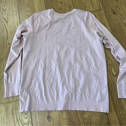 Lululemon  Swiftly Tech Long Sleeve Pink Peony