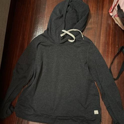 Vuori  Charcoal Gray Halo Essentials Hoodie