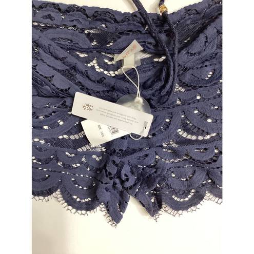 PilyQ New.  blue lace shorts.  XS/S