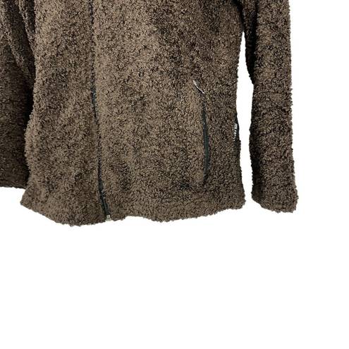 Black Diamond  Women's Brown Fleece Full Zip Jacket Size L