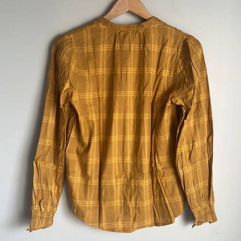 Harper NEW Faherty  TOP IN ASPEN GOLD PLAID