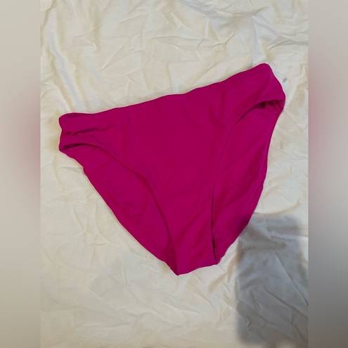 Robin Piccone  Ava High Waist Bottom Pink Medium NWOT