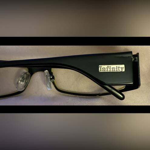 infinity  Eyewear 30030 Black Frame Eyeglasses Italy Design