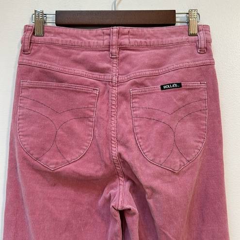 Rolla's Rolla’s Eastcoast Flare Jeans Corduroy Lilac Pink Size 29