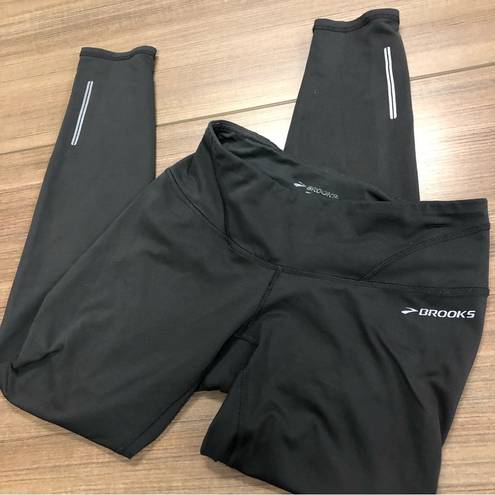 Brooks  black running leggings