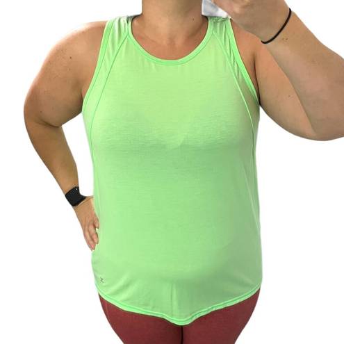 Xersion  MEDIUM Stretch Quick-Dri Racerback Cross Pleat Back Tank