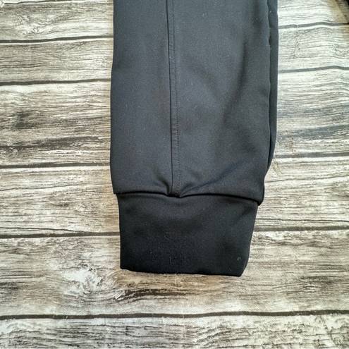 32 Degrees Heat 32 Heat Womens Black Jogger Sweatpants M Med Medium Quick Dry Elastic Drawstring