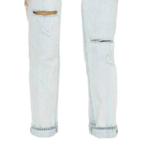 Paige NWT  Denim Porter in Aiden Destructed Destroyed Boyfriend Straight Jeans 32