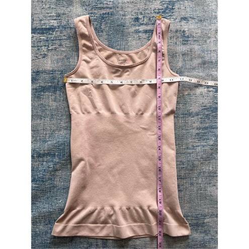 Skinny Girl  beige Smoother Shaper Shapewear Tank Top Medium