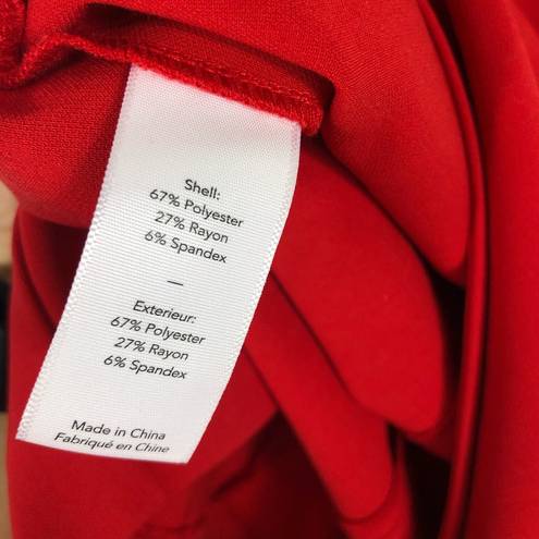 Likely NWT  Packard Dress Size 0 Red One Shoulder Knee Length Cocktail