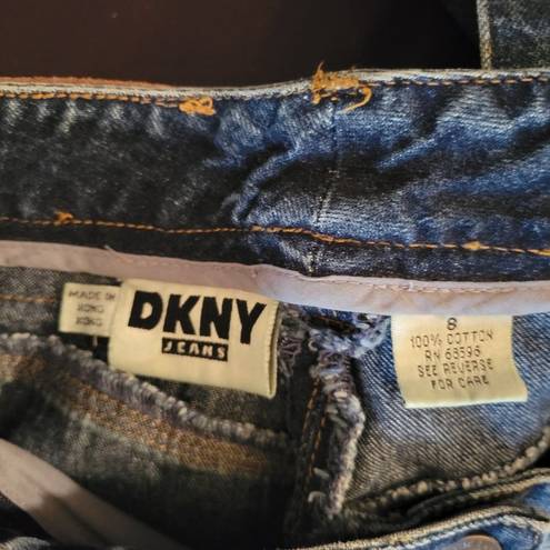 DKNY Vintage  Denim Skirt Maxi 8 Blue