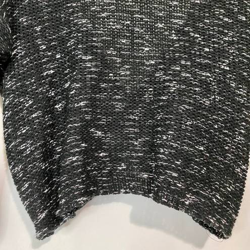 Abound Women’s Cropped Twist Back Long Sleeve Knit Sweater Black Size XXS NWT