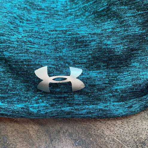 Under Armour  stretchy headband head scarf reflective teal black heathered