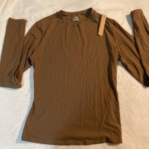 SKIMS Fits Everybody Long Sleeve T-Shirt NWT M