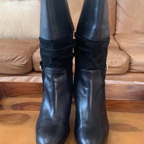 Ralph Lauren  Black Boots With Heel