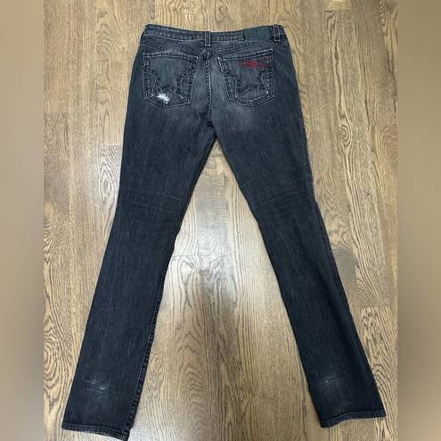 Lee People’s Liberation Tommy  distressed flare black jeans size 29 GUC