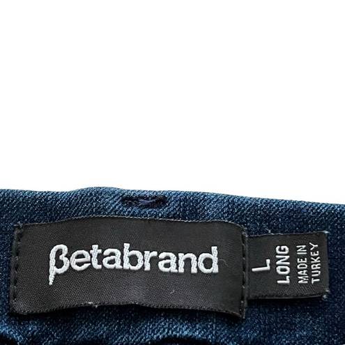 Betabrand  Denim Classic Pull On Skinny Jeans Style W1155-IN size Large