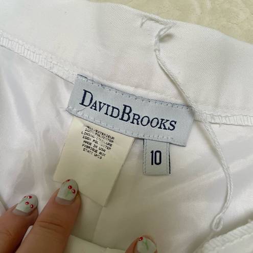 Brooks Vintage David  High Waisted Trouser Shorts