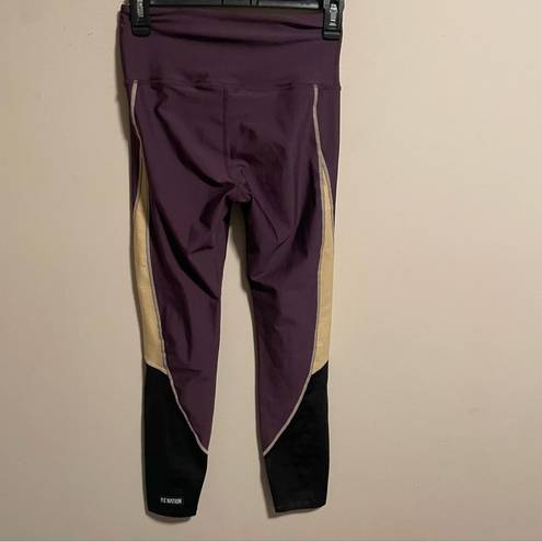 Pennant P.E. Nation Maximise Legging in Purple  Colorblock- Size Small