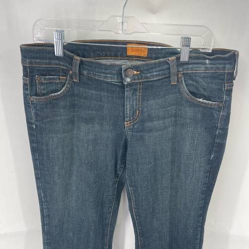 James Jeans  Women's Dry Aged Bootcut Low Rise Dark Wash Denim Blue Size 32
