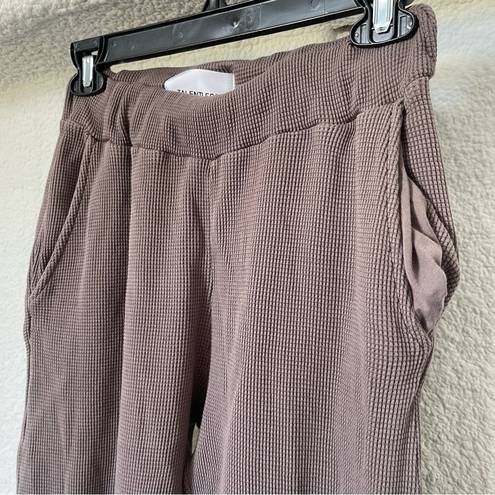 Talentless NEW  WOMENS WAFFLE LOUNGE PANT in PORCINI