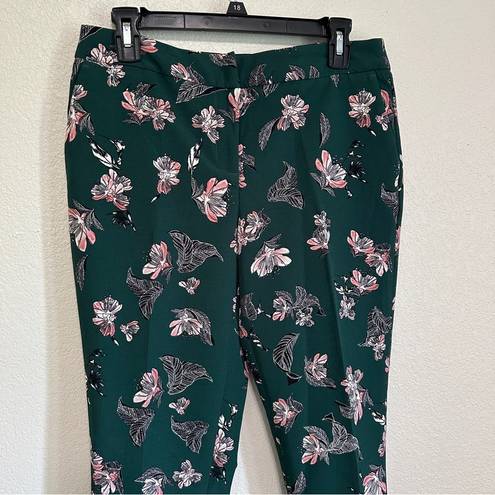 Eliane Rose  Emeral Green Floral Trouser Pants Fall