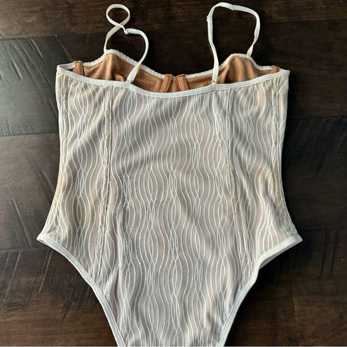 White Fox Boutique White Fox Corset Bodysuit