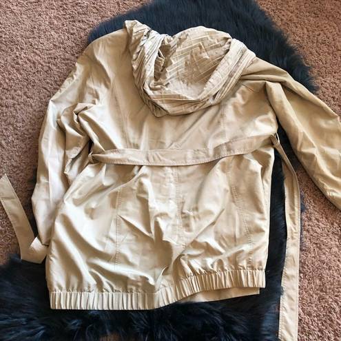 Gallery  vintage beige raincoat size XL