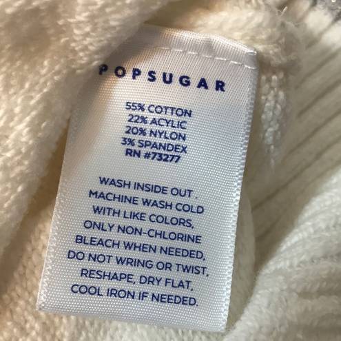 Popsugar ➕ In the Stars White Sweater XXL