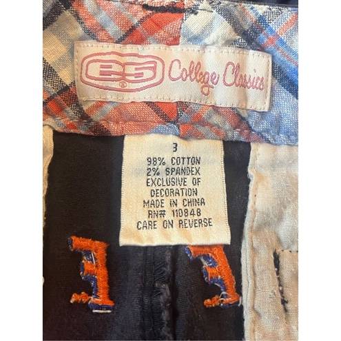 E5 Vtg Y2K  College Classics Univ Florida Gators Low Rise Shorts Sz 3 Small